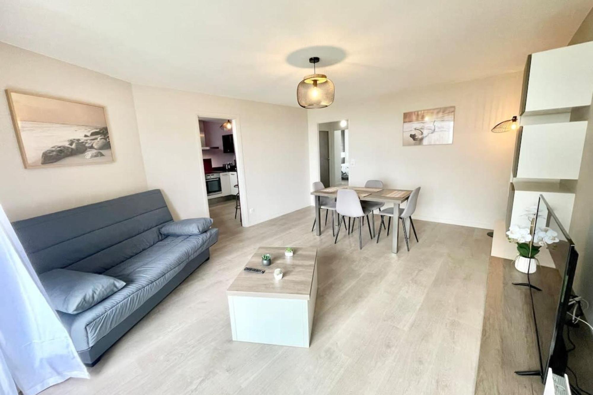 Royal Appartement De Standing - Face A L'Ocean Ploemeur Dış mekan fotoğraf